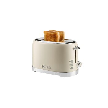 SILVERCREST® Doppelschlitz-Toaster Edelstahl »STR 980 C3« (creme 1973) - B-Ware neuwertig