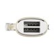 SILVERCREST® Doppelschlitz-Toaster Edelstahl »STR 980 C3« (creme 1973) - B-Ware neuwertig