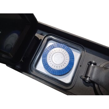 LIVARNO home Outdoor-Steckdosensäule, 2-fach mit Zeitschaltuhr - B-Ware neuwertig