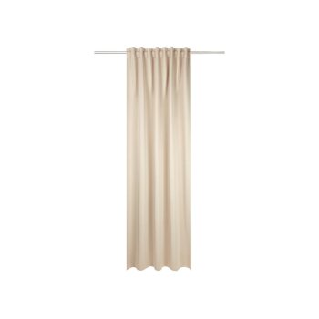 LIVARNO home Vorhangschal, 2 Stück, abdunkelnd (Beige) - B-Ware neuwertig