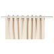 LIVARNO home Vorhangschal, 2 Stück, abdunkelnd (Beige) - B-Ware neuwertig