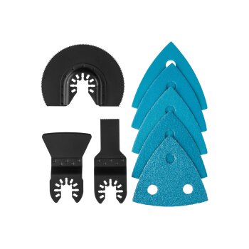 PARKSIDE PERFORMANCE® Multifunktionswerkzeug-Zubehör, 4-teilig / 8-teilig (Holzbearbeitung) - B-Ware sehr gut