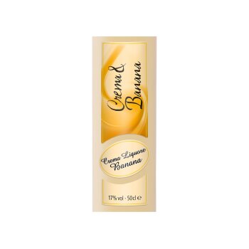 Crema & Banana Liquore Typ Banane 17 % Vol
