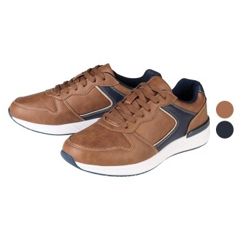 esmara® Herren Sneaker, mit Zungen- und...