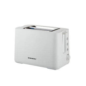 SILVERCREST® Doppelschlitz-Toaster Kunststoff »STK 870 D1« (Weiß) - B-Ware neuwertig