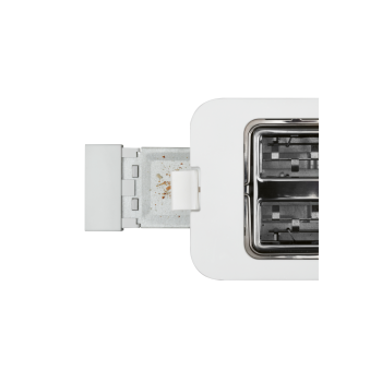 SILVERCREST® Doppelschlitz-Toaster Kunststoff »STK 870 D1« (Weiß) - B-Ware neuwertig