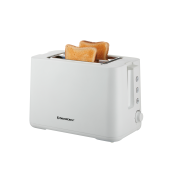 SILVERCREST® Doppelschlitz-Toaster Kunststoff »STK 870 D1« (Weiß) - B-Ware neuwertig