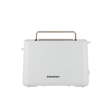 SILVERCREST® Doppelschlitz-Toaster Kunststoff »STK 870 D1« (Weiß) - B-Ware neuwertig
