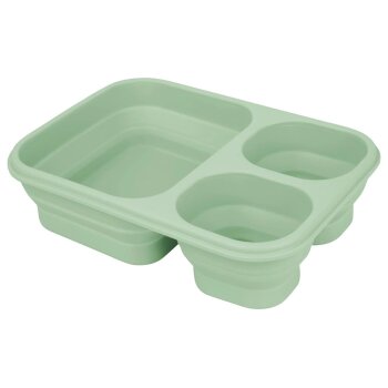SILVERCREST® Faltbare Frischhaltedosen / Lunchbox, aus hitzebeständigem Silikon (Lunchbox) - B-Ware sehr gut
