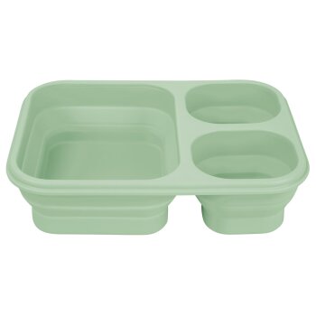 SILVERCREST® Faltbare Frischhaltedosen / Lunchbox, aus hitzebeständigem Silikon (Lunchbox) - B-Ware sehr gut