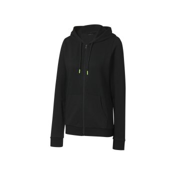 CRIVIT Damen Sweatjacke mit Kapuze (Schwarz, S(36/38)) - B-Ware neuwertig