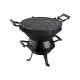 Grillmeister Grillfass »KANSAS«, ideal für Garten, schwarz - B-Ware sehr gut