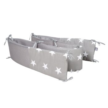 roba Room Bed safe asleep®, 60 x 120 cm, Little Stars, Beistellbett inkl. Zubehör, taupe lackiert - B-Ware sehr gut