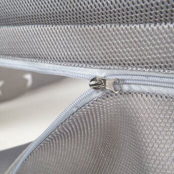 roba Room Bed safe asleep®, 60 x 120 cm, Little Stars, Beistellbett inkl. Zubehör, taupe lackiert - B-Ware sehr gut