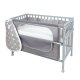 roba Room Bed safe asleep®, 60 x 120 cm, Little Stars, Beistellbett inkl. Zubehör, taupe lackiert - B-Ware sehr gut