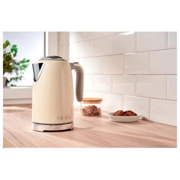 SILVERCREST® Wasserkocher »Retro 1973 - SWKR 3100 C3« (Creme) - B-Ware Transportschaden Kosmetisch