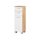 LIVARNO home Seitenschrank »Palermo«, weiß/Korpus Eiche-Artisan - B-Ware Transportschaden