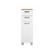 LIVARNO home Seitenschrank »Palermo«, weiß/Korpus Eiche-Artisan - B-Ware Transportschaden