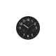 AURIOL® Wanduhr mit Thermo- und Hygrometer (Schwarz) - B-Ware sehr gut