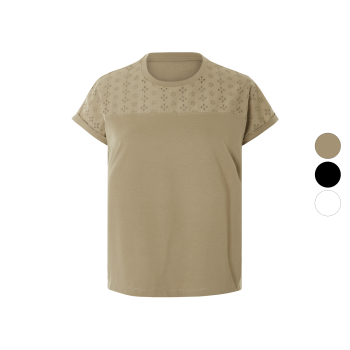 esmara® Damen T-Shirt, leger geschnitten - B-Ware