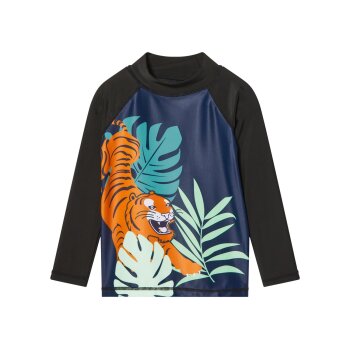 lupilu® Kleinkinder UV-Schwimmanzug / UV-Schwimmset, schützt vor Sonne (Schwarz, 110/116) - B-Ware neuwertig