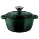 SILVERCREST® Premium-Gusseisentopf, mit Drop-System 16 cm / 1,3 Liter (Grün) - B-Ware neuwertig