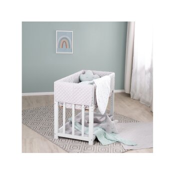 roba 3-in-1 Stubenbett »Babysitter«, inklusive Schlafsack »Sternenzauber«, weiß - B-Ware sehr gut