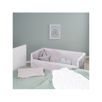 roba 3-in-1 Stubenbett »Babysitter«, inklusive Schlafsack »Sternenzauber«, weiß - B-Ware sehr gut