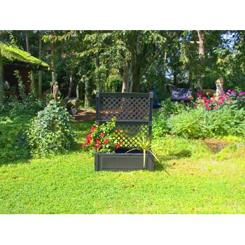 KHW Pflanzkasten mit Spalier, L 100 cm, 110 Liter, aus...