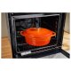 SILVERCREST® Bräter Gusseisen 29 cm / 4,8 Liter (Orange) - B-Ware neuwertig