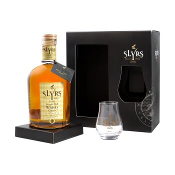 SLYRS Bavarian Single Malt Whisky mit Geschenkbox und...