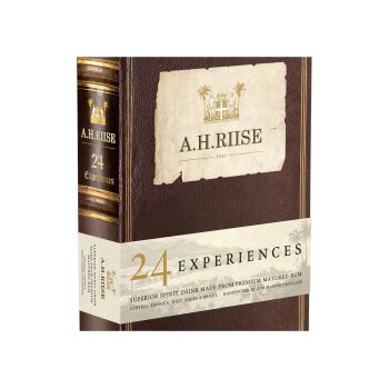 A.H. Riise Adventskalender, 24 x 0,02-l-Flasche, 40 - 60%...