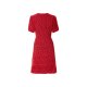 esmara® Damen Kleid, mit V-Ausschnitt (Rot, M (40/42)) - B-Ware neuwertig