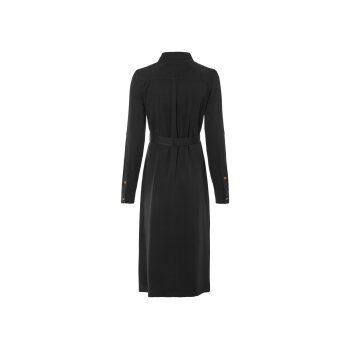 esmara® Damen Blusenkleid, mit Seitenschlitzen (Schwarz, 38) - B-Ware neuwertig