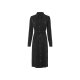 esmara® Damen Blusenkleid, mit Seitenschlitzen (Schwarz, 38) - B-Ware neuwertig