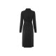 esmara® Damen Blusenkleid, mit Seitenschlitzen (Schwarz, 38) - B-Ware neuwertig