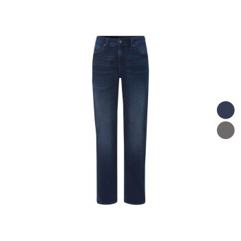 LIVERGY® Herren Sweat-Denim-Jeans, normale...