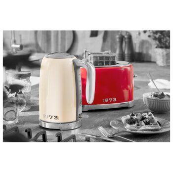 SILVERCREST® Doppelschlitz-Toaster Edelstahl »STR 980 C3« (rot 1973) - B-Ware neuwertig