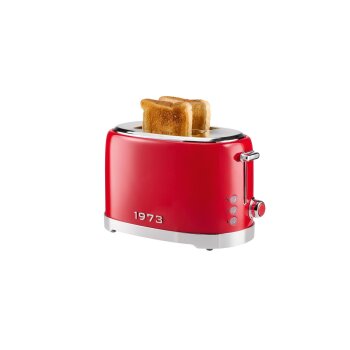 SILVERCREST® Doppelschlitz-Toaster Edelstahl »STR 980 C3« (rot 1973) - B-Ware neuwertig