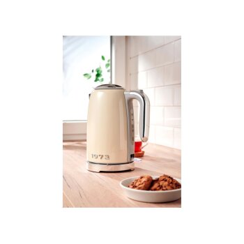 SILVERCREST® Wasserkocher »Retro 1973 - SWKR 3100 C3« (Creme) - B-Ware gut