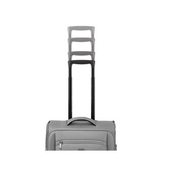 TOPMOVE® Trolley-Koffer, mit Zahlenschloss, 35 L, grau - B-Ware sehr gut
