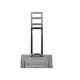 TOPMOVE® Trolley-Koffer, mit Zahlenschloss, 35 L, grau - B-Ware sehr gut