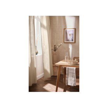 LIVARNO home Vorhangschal-Set, 2 Stück, 135 x 240 cm (Beige) - B-Ware sehr gut
