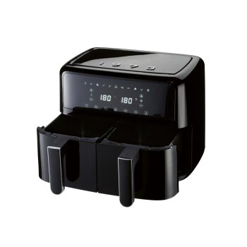 SILVERCREST® Doppelzonen-Heißluftfritteuse »SHLFD 2600 B1« - B-Ware sehr gut