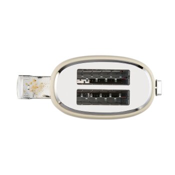 SILVERCREST® Doppelschlitz-Toaster Edelstahl »STR 980 C3« (creme 1973) - B-Ware Transportschaden Kosmetisch