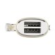SILVERCREST® Doppelschlitz-Toaster Edelstahl »STR 980 C3« (creme 1973) - B-Ware Transportschaden Kosmetisch