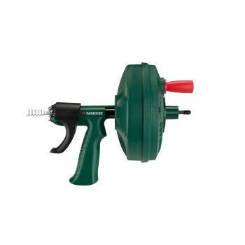 PARKSIDE® Rohrreinigungsspirale, mit Handkurbel - B-Ware Transportschaden Kosmetisch