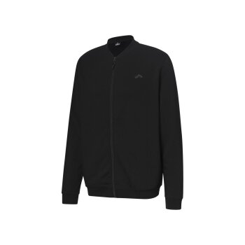 CRIVIT Herren Sweatjacke mit HeiQ Mint Technologie (Schwarz, S(44/46)) - B-Ware neuwertig