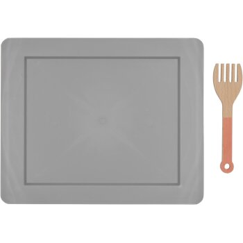 lupilu® Holz-Küche, 3-fach höhenverstellbar, mit bespielbarer Rückseite - B-Ware sehr gut