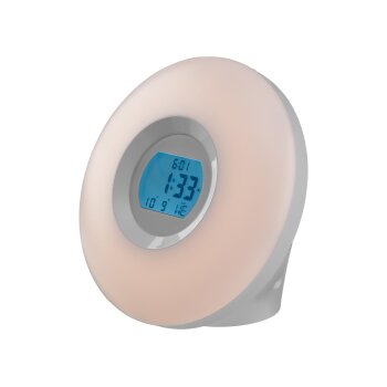 AURIOL® Wecker mit Licht, weiß - B-Ware Transportschaden Kosmetisch